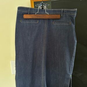 Talbots | Classic Blue Denim Pencil Skirt | Size 10P